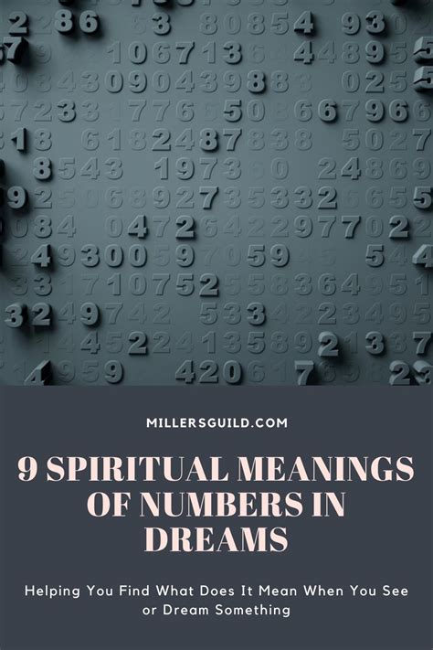 25 Spiritual Meaning of Numbers In Dreams and Interpretations.